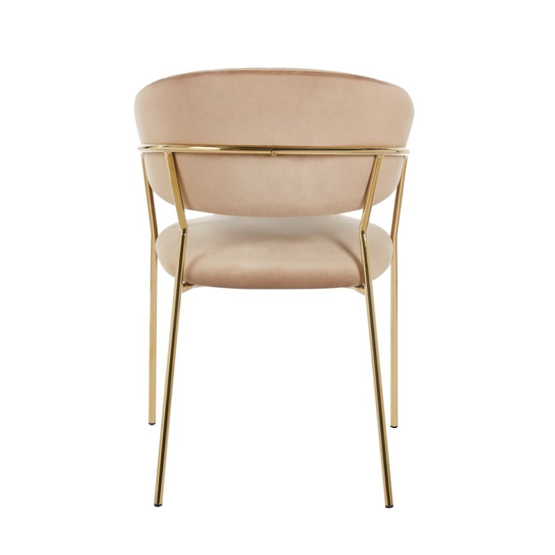 Velvet chair (cappuccino) Velvet chair (cappuccino)