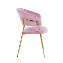 Velvet chair (pink) Velvet chair (pink)