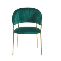 Krzesło velvet (zielone) Krzesło velvet (zielone)
