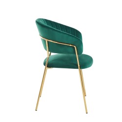 Krzesło velvet (zielone) Krzesło velvet (zielone)