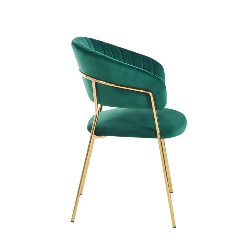 Krzesło velvet (zielone) Krzesło velvet (zielone)