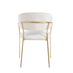 Velvet chair (beige) Velvet chair (beige)