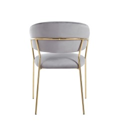 Velvet chair (gray) Velvet chair (gray)