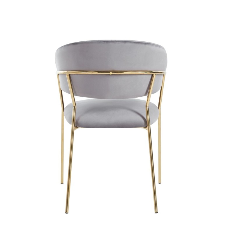 Velvet chair (gray) Velvet chair (gray)