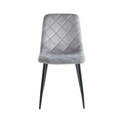 Velvet chair (gray) Velvet chair (gray)