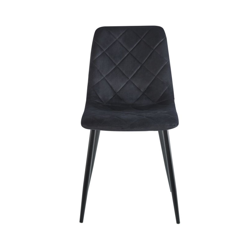 Velvet chair (black) Velvet chair (black)