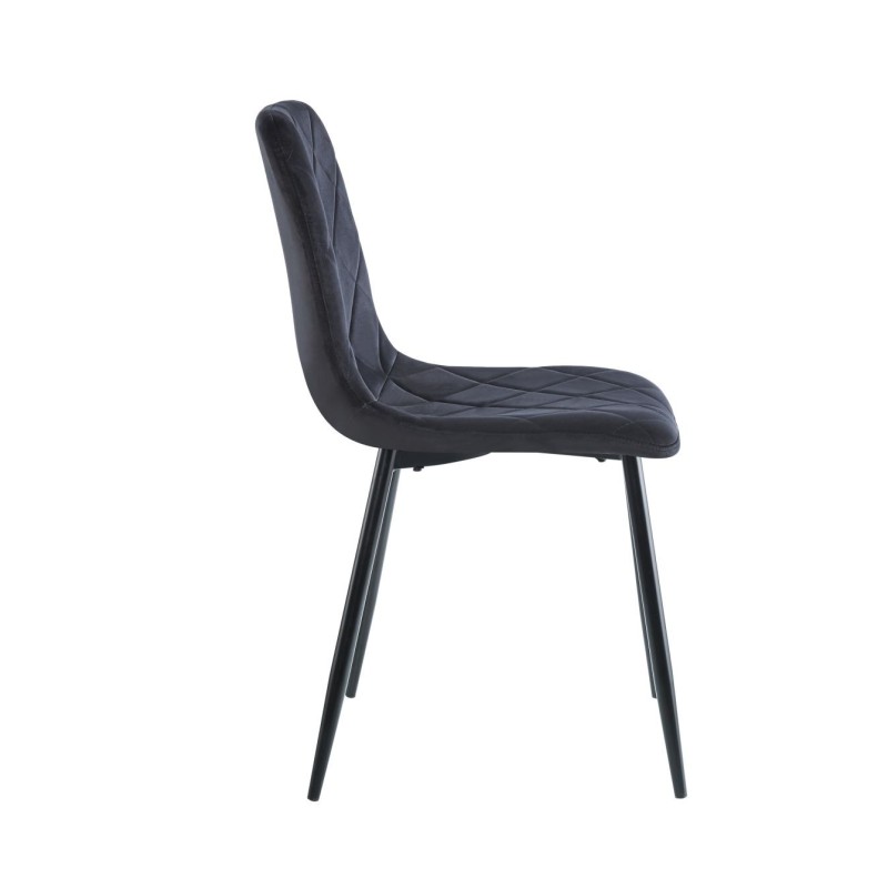 Velvet chair (black) Velvet chair (black)