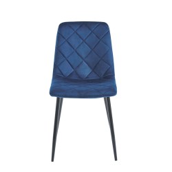 Velvet chair (blue) Velvet chair (blue)