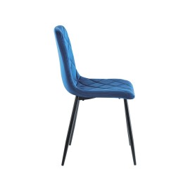 Velvet chair (blue) Velvet chair (blue)
