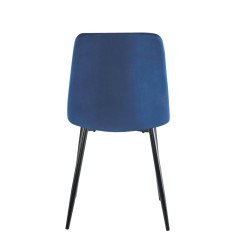 Velvet chair (blue) Velvet chair (blue)