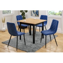 Velvet chair (blue) Velvet chair (blue)