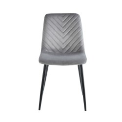 Velvet chair (gray) Velvet chair (gray)