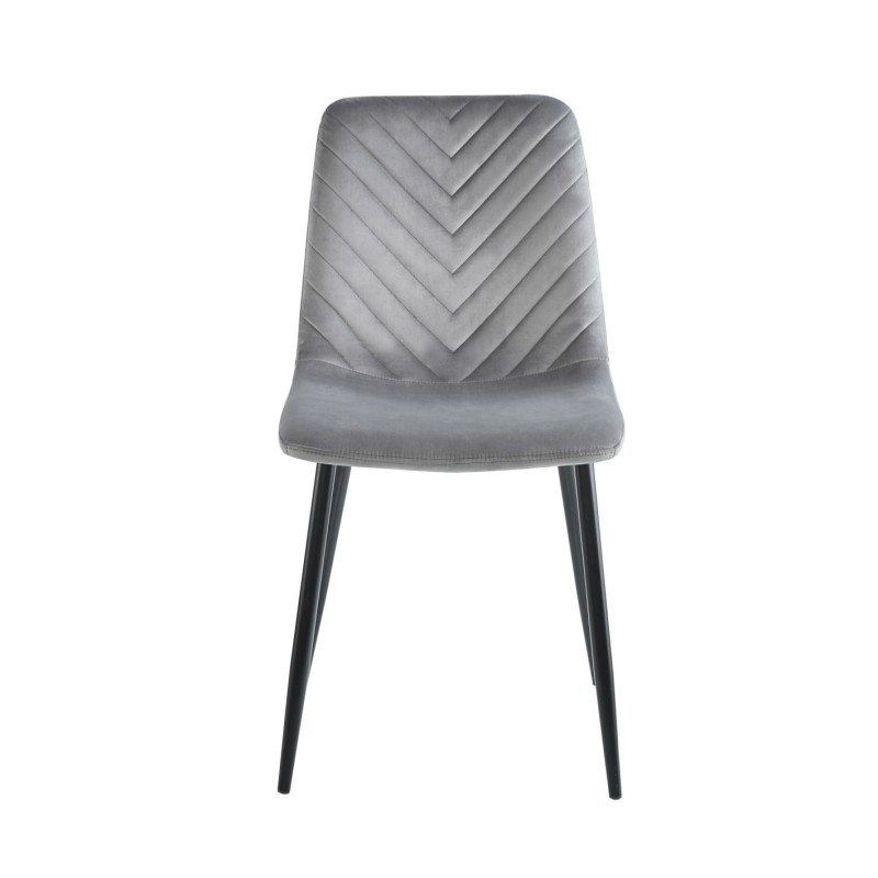 Velvet chair (gray) Velvet chair (gray)