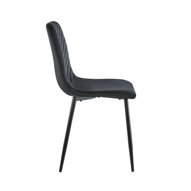 Velvet chair (black) Velvet chair (black)