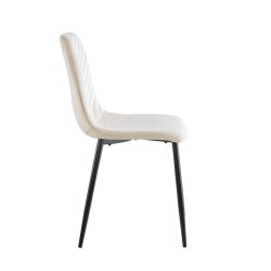 Velvet chair (beige) Velvet chair (beige)