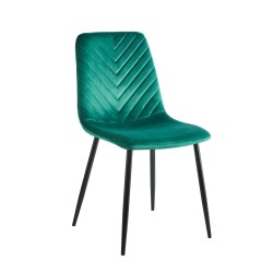 Krzesło velvet (zielone)