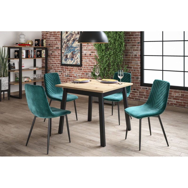 Krzesło velvet (zielone) Krzesło velvet (zielone)