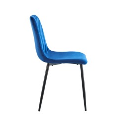 Velvet chair (blue) Velvet chair (blue)