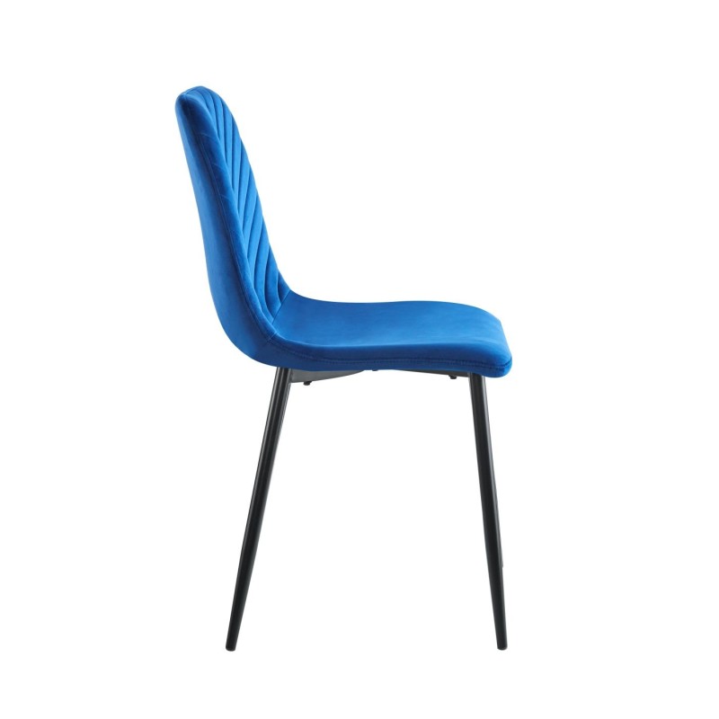 Velvet chair (blue) Velvet chair (blue)