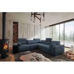 Milano III corner sofa with a sleeping function - elegance and functionality in one!