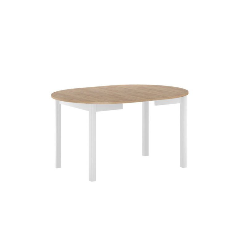 Extendable table (golden oak craft/white) 100(140)x100 Extendable table (golden oak craft/white) 100(140)x100
