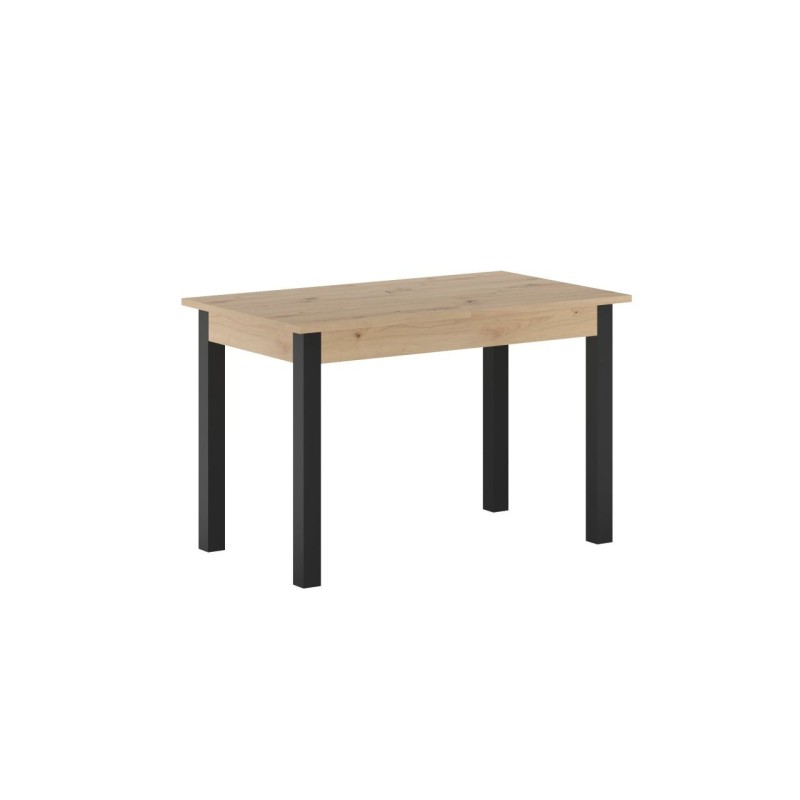 Extendable table (artisan oak + black) 120(160)x70 Extendable table (artisan oak + black) 120(160)x70