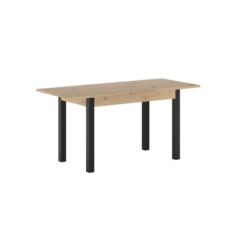 Extendable table (artisan oak + black) 120(160)x70 Extendable table (artisan oak + black) 120(160)x70