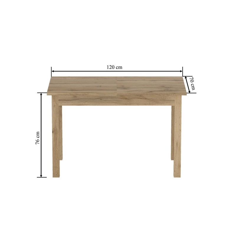 Extendable table (wotan) 120(160)x70 Extendable table (wotan) 120(160)x70