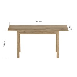 Extendable table (wotan) 120(160)x70 Extendable table (wotan) 120(160)x70