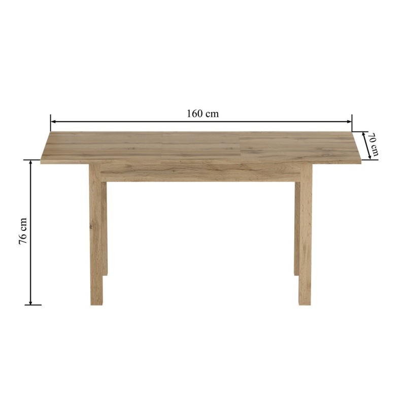Extendable table (wotan) 120(160)x70 Extendable table (wotan) 120(160)x70
