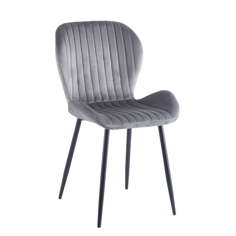 Velvet chair (gray) Velvet chair (gray)