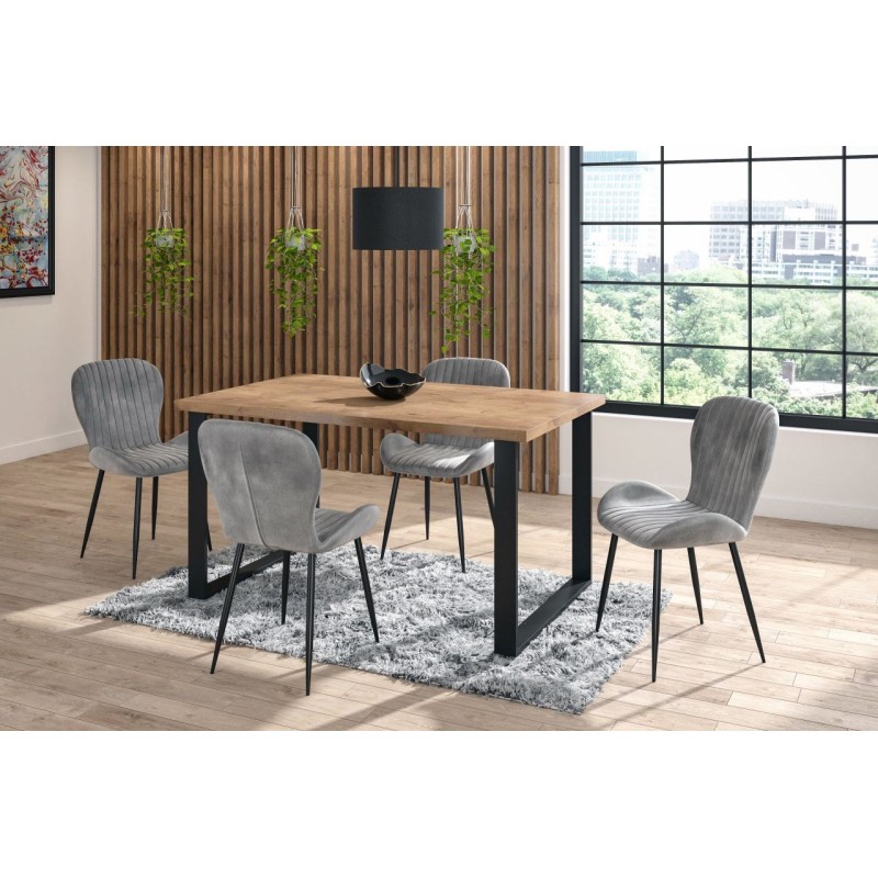 Velvet chair (gray) Velvet chair (gray)