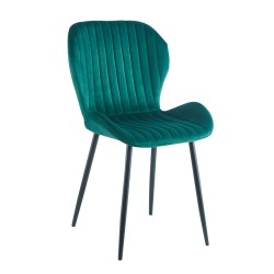 Krzesło velvet (zielone)