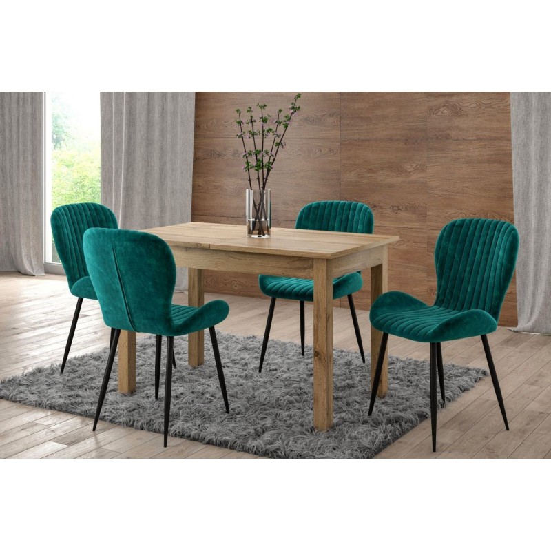 Krzesło velvet (zielone) Krzesło velvet (zielone)