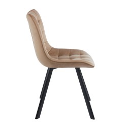 Velvet chair (cappuccino) Velvet chair (cappuccino)