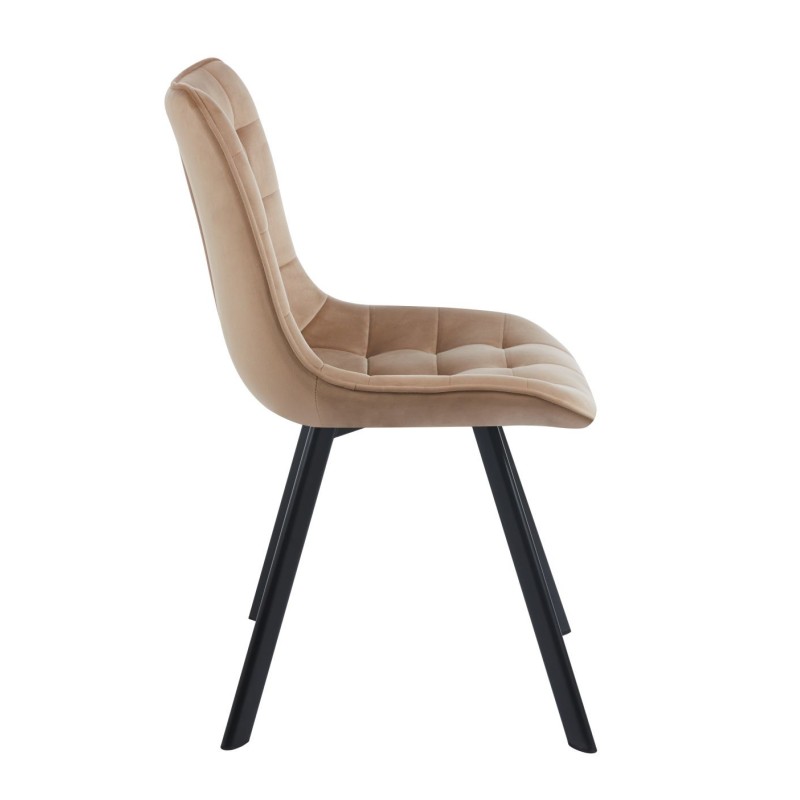 Velvet chair (cappuccino) Velvet chair (cappuccino)