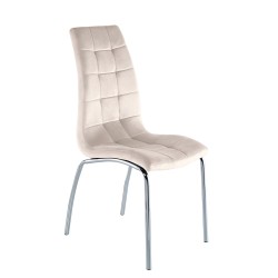 Velvet chair (beige)
