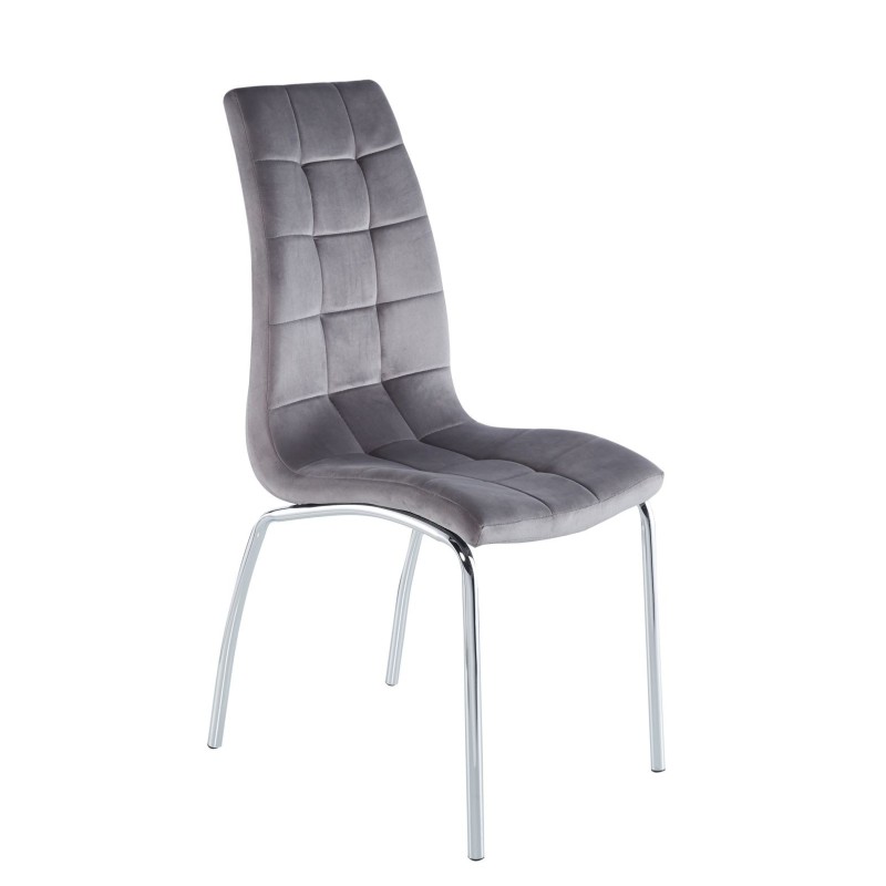 Velvet chair (gray) Velvet chair (gray)
