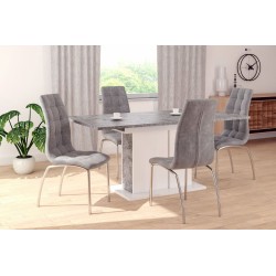 Velvet chair (gray) Velvet chair (gray)