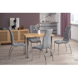Krzesło velvet (szare) Krzesło velvet (szare)