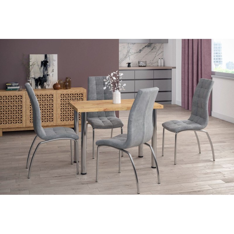 Velvet chair (gray) Velvet chair (gray)