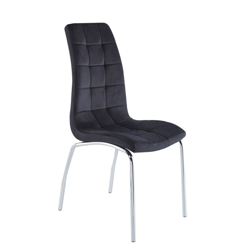 Velvet chair (black) Velvet chair (black)