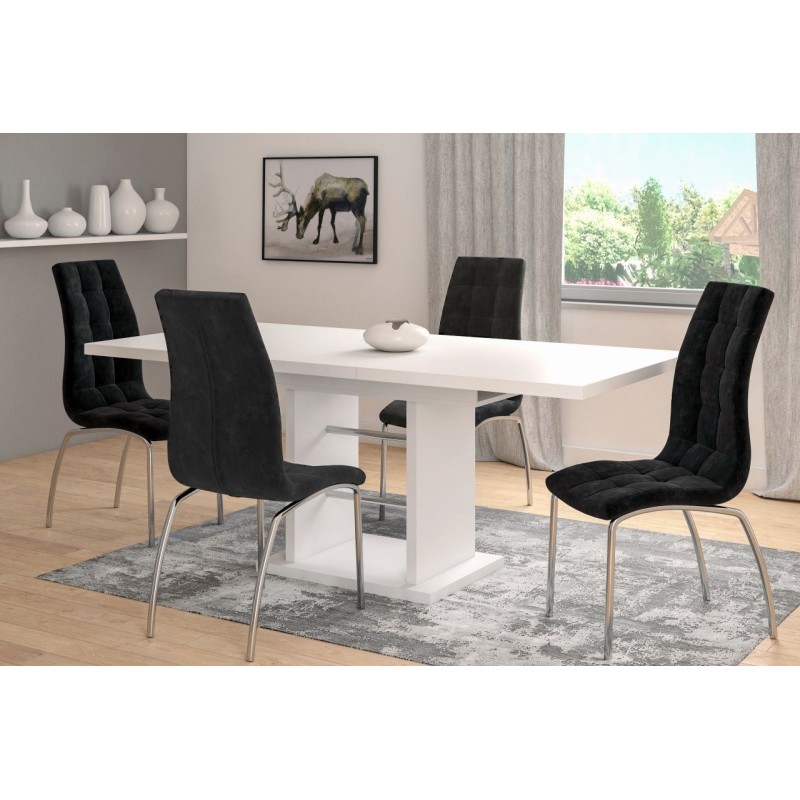 Velvet chair (black) Velvet chair (black)