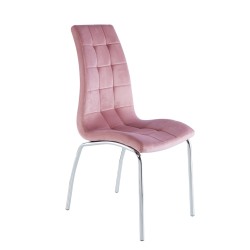 Velvet chair (pink)