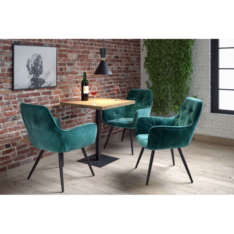 Krzesło velvet (zielone) Krzesło velvet (zielone)