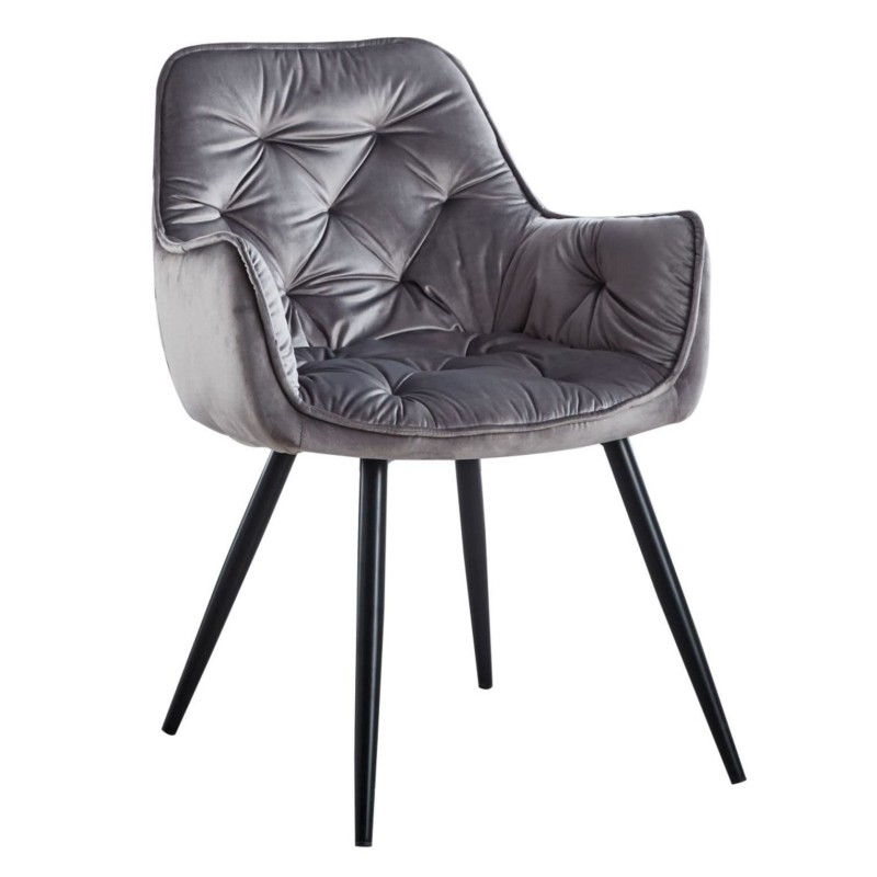 Velvet chair (gray) Velvet chair (gray)