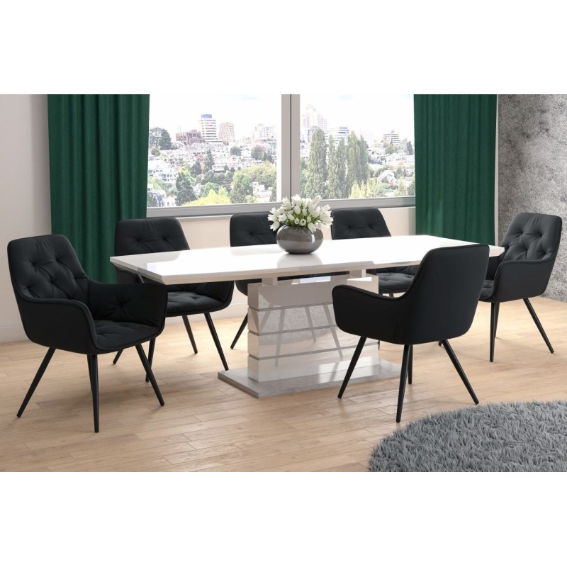 Velvet chair (black) Velvet chair (black)