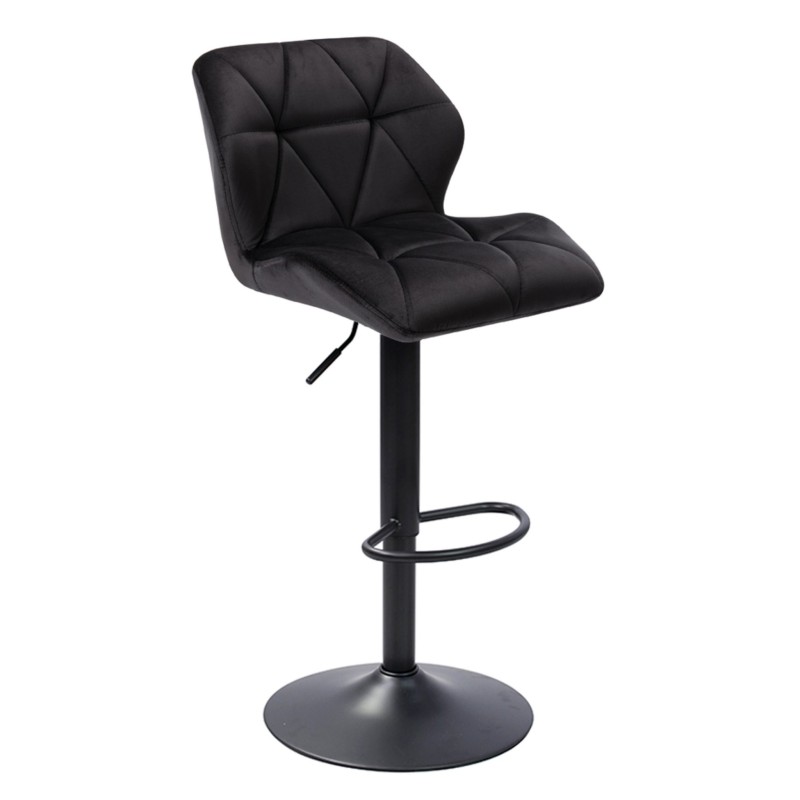 Velvet bar stool (black) Velvet bar stool (black)