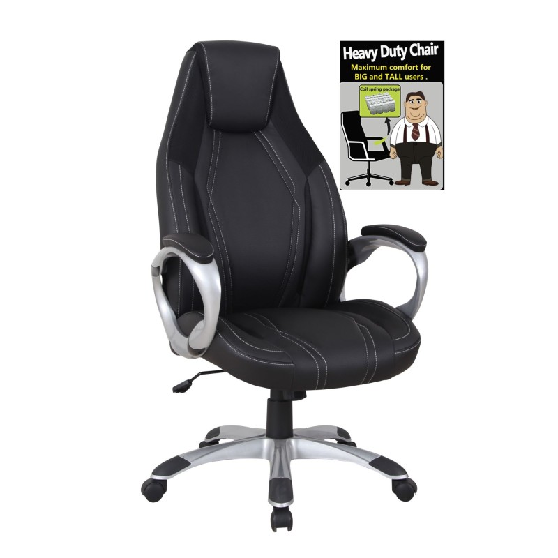 Silla de oficina negra Silla de oficina negra