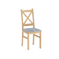 Golden Oak Craft Chair (Gray Seat Forever 65)